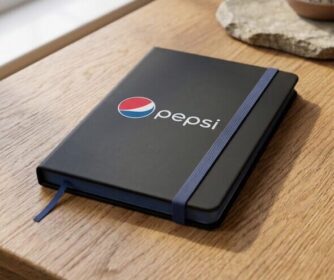 Imagen de cuaderno corporativo pepsi
