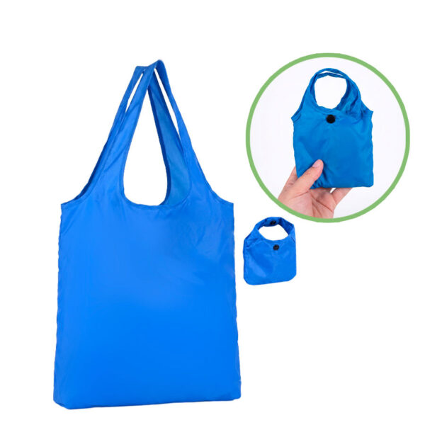 Bolsa plegable de compras "ROOM" 9 Bolsa plegable de compras "ROOM", foto 9 - Bolsas de Poliester | MerchLAB