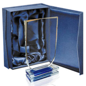 Galvano Cristal Escudo FR 42 - Galvanos y premios | MerchLAB
