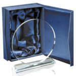 Galvano Cristal Circular CTA 00 - Galvanos y premios | MerchLAB