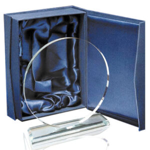 Galvano Cristal Circular CTA 00 - Galvanos y premios | MerchLAB