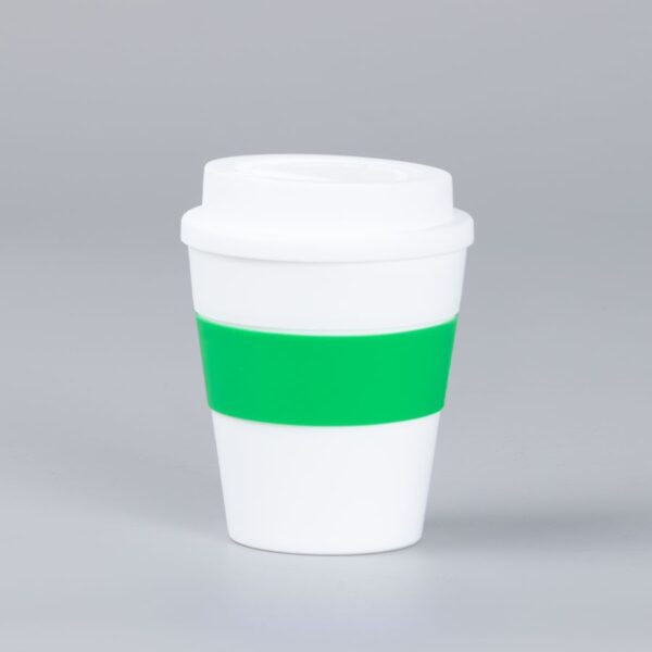 Mug Express Cup "WHITE" 356cc con banda silicona 9 Mug Express Cup "WHITE" 356cc con banda silicona, foto 9 - Mugs Corporativos | MerchLAB