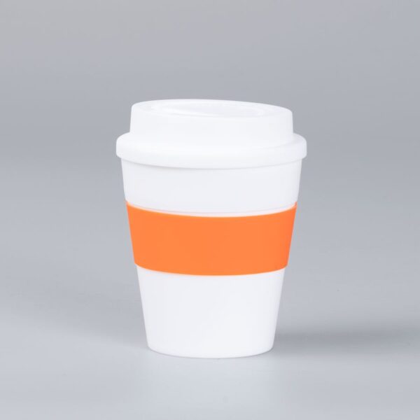 Mug Express Cup "WHITE" 356cc con banda silicona 7 Mug Express Cup "WHITE" 356cc con banda silicona, foto 7 - Mugs Corporativos | MerchLAB
