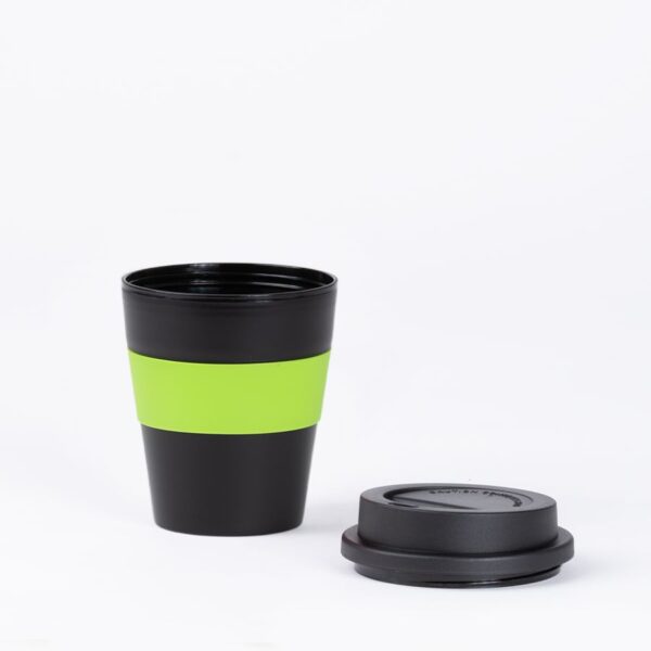 Mug Express Cup "BLACK" 356cc con banda silicona 8 Mug Express Cup "BLACK" 356cc con banda silicona, foto 8 - Mugs Corporativos | MerchLAB