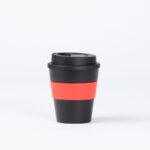 Mug Express Cup "BLACK" 356cc con banda silicona - Mugs Corporativos | MerchLAB