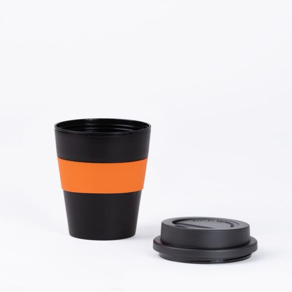 Mug Express Cup "BLACK" 356cc con banda silicona 4 Mug Express Cup "BLACK" 356cc con banda silicona, foto 4 - Mugs Corporativos | MerchLAB
