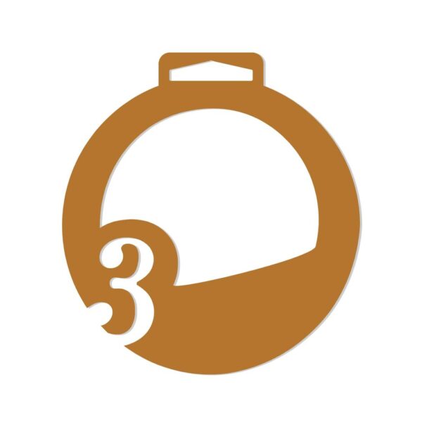 Medalla Acrílico MD 185 4 Medalla Acrílico MD 185, foto 4 - Medallas | MerchLAB