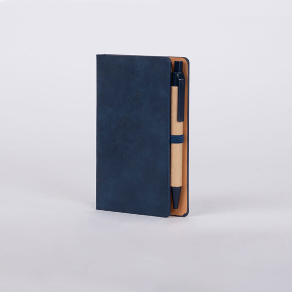 Libreta Memo Set "AURORA" de Eco-Cuero, con Bolígrafo. 5 Libreta Memo Set "AURORA" de Eco-Cuero, con Bolígrafo., foto 5 - Libretas Corporativas | MerchLAB