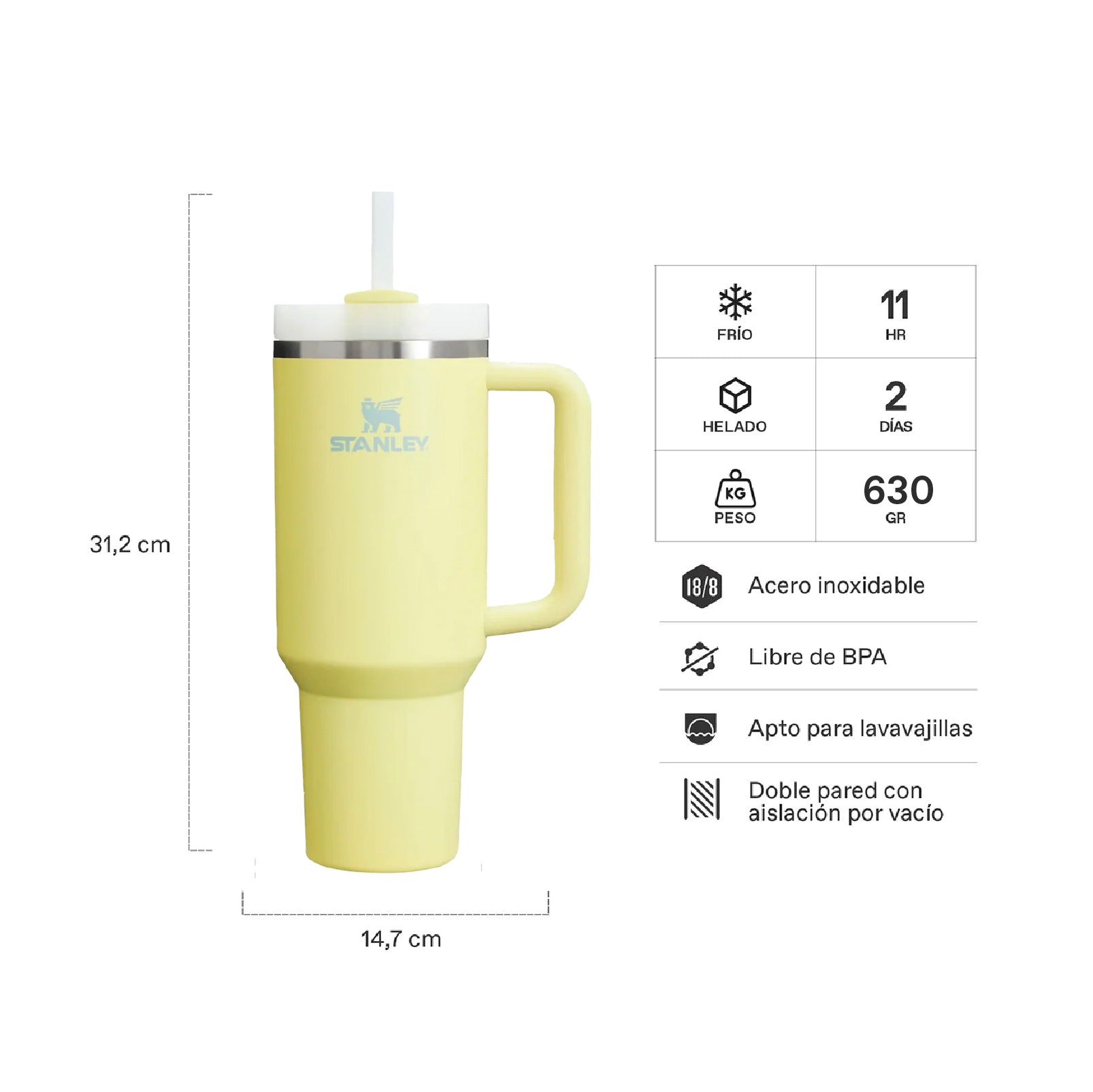 Quencher H2.0 Adventure Pomelo | 1.18 lt 2 Quencher H2.0 Adventure Pomelo 1.18 lt, vista 2 - Mugs Corporativos | MerchLAB