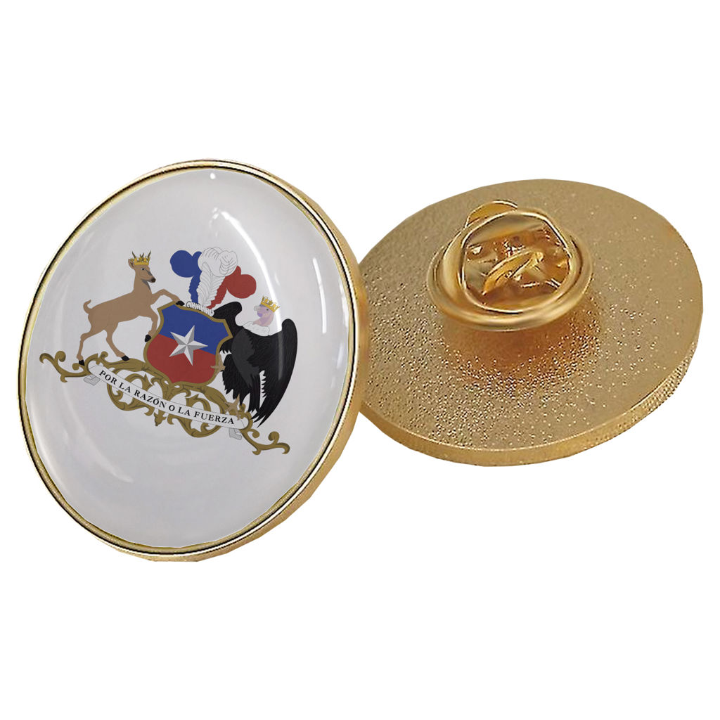 Piocha con Domo Broche Redondo 16mm, 20mm, 25mm DORADO (pins) 2 Piocha con Domo Broche Redondo 16mm, 20mm, 25mm DORADO (pins), vista 2 - Piochas | MerchLAB