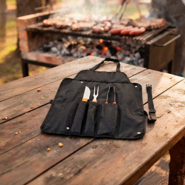 Delantal de BBQ con 3 Herramientas - Imagen 5
