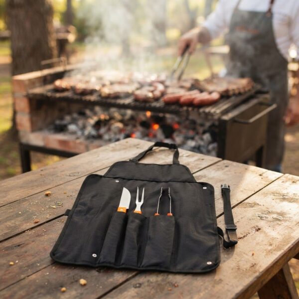 Delantal de BBQ con 3 Herramientas - Imagen 4