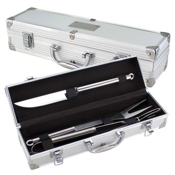 Deluxe BBQ Set Metálico 6 Deluxe BBQ Set Metálico - Imagen 6