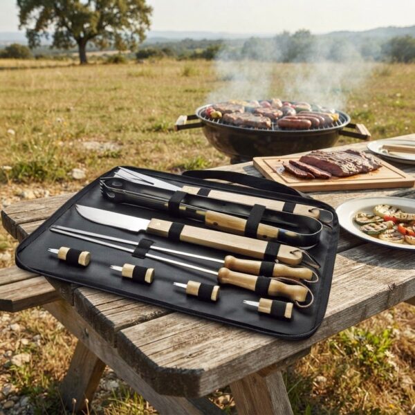 Set de BBQ con 10 Herramientas - Imagen 3