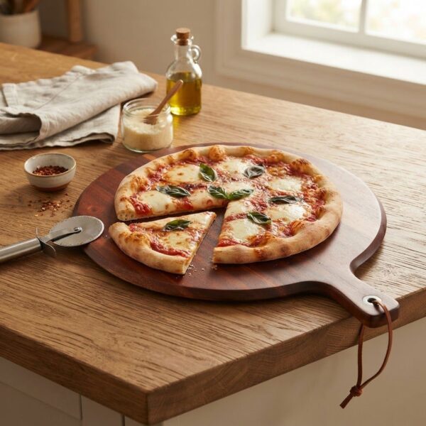 Tabla de Acacia para Pizza 5 Tabla de Acacia para Pizza - Imagen 5