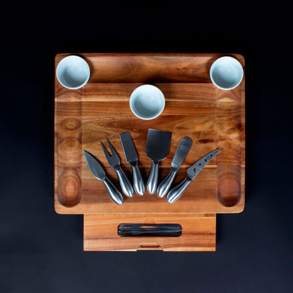 Tabla de Quesos con 12 Herramientas 8 Tabla de Quesos con 12 Herramientas - Imagen 8