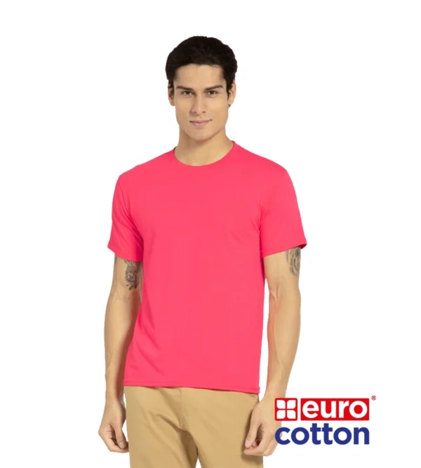 Polera Flúor Caballero Eurocotton | MerchLAB