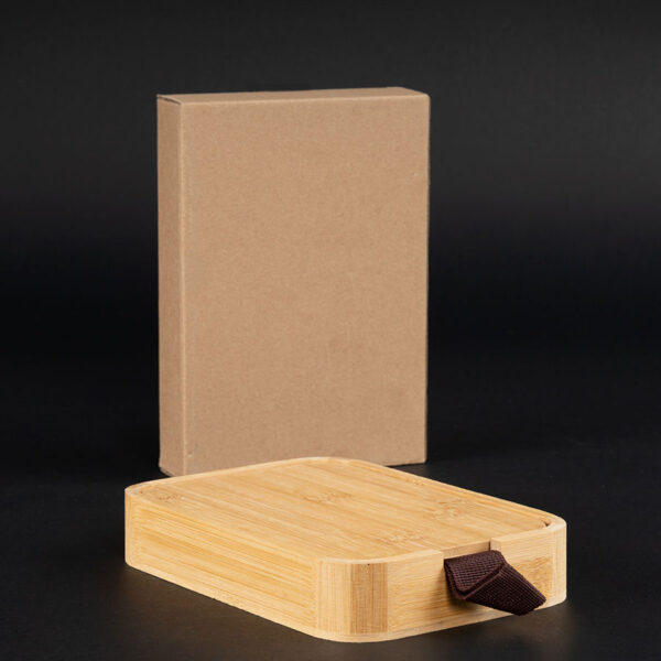 Caja organizadora de Bamboo con espejo "ANNA" - Imagen 2