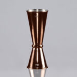 Mixer dosificador de tragos "Jigger" doble, encobrizado 25/50ml