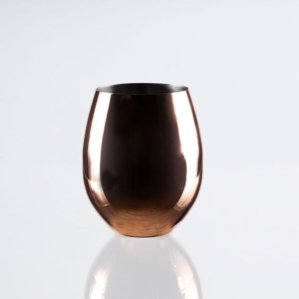 Vaso encobrizado para vino "EGG" 570cc